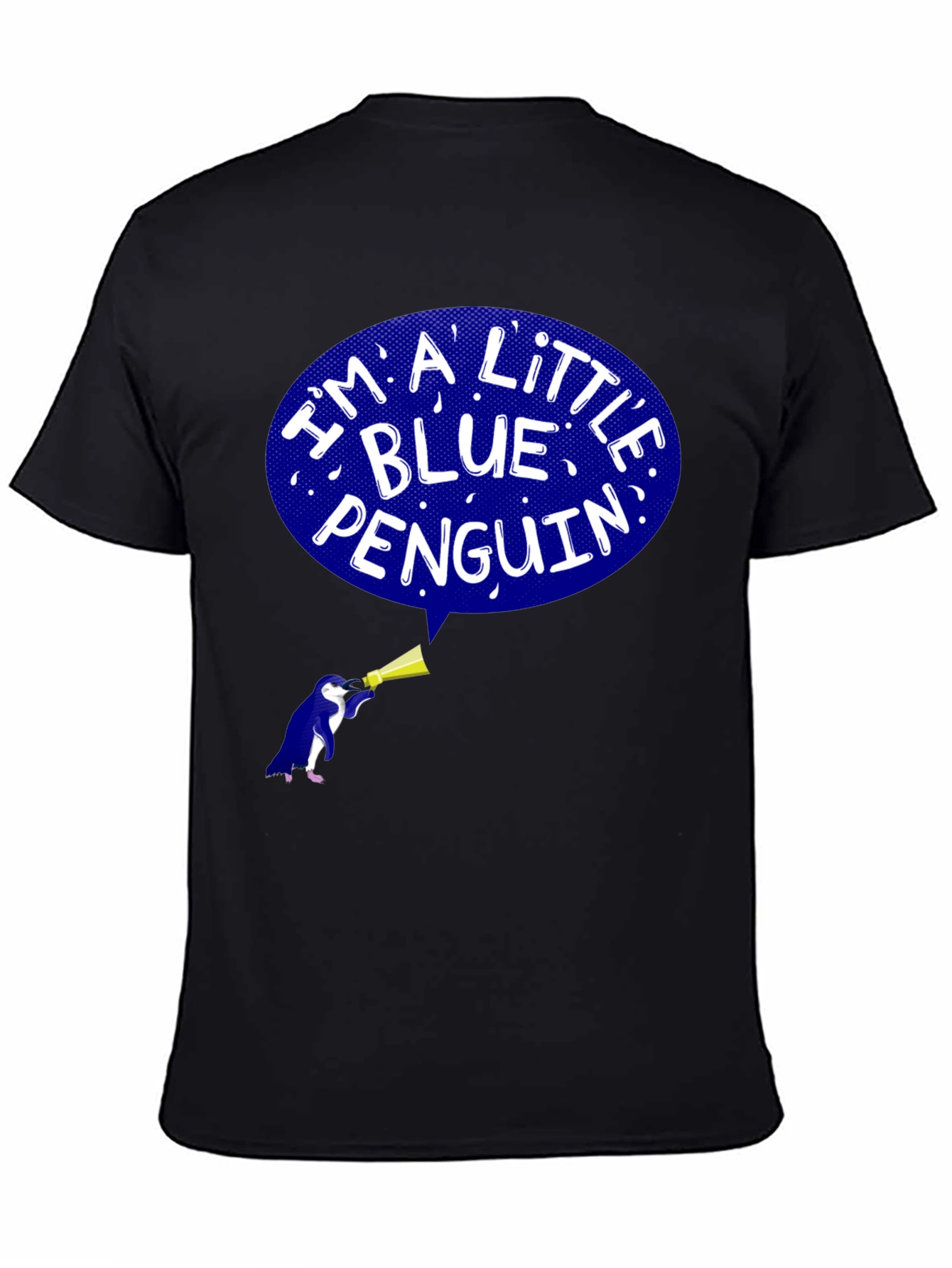 Blue Penguin Graphic T-Shirt