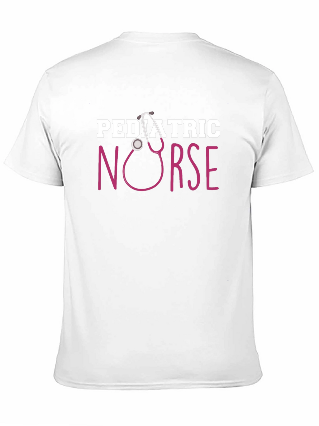 Pediatric Nurse Stethoscope Graphic T-Shirt