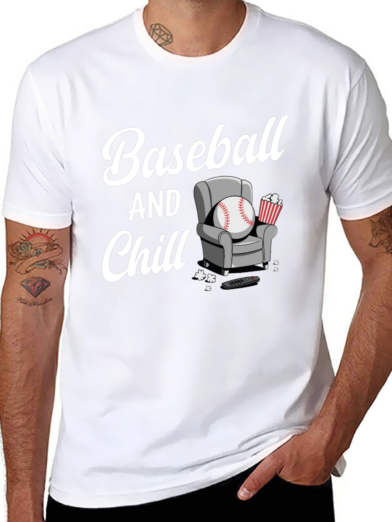 Baseball and Chill T-Shirt