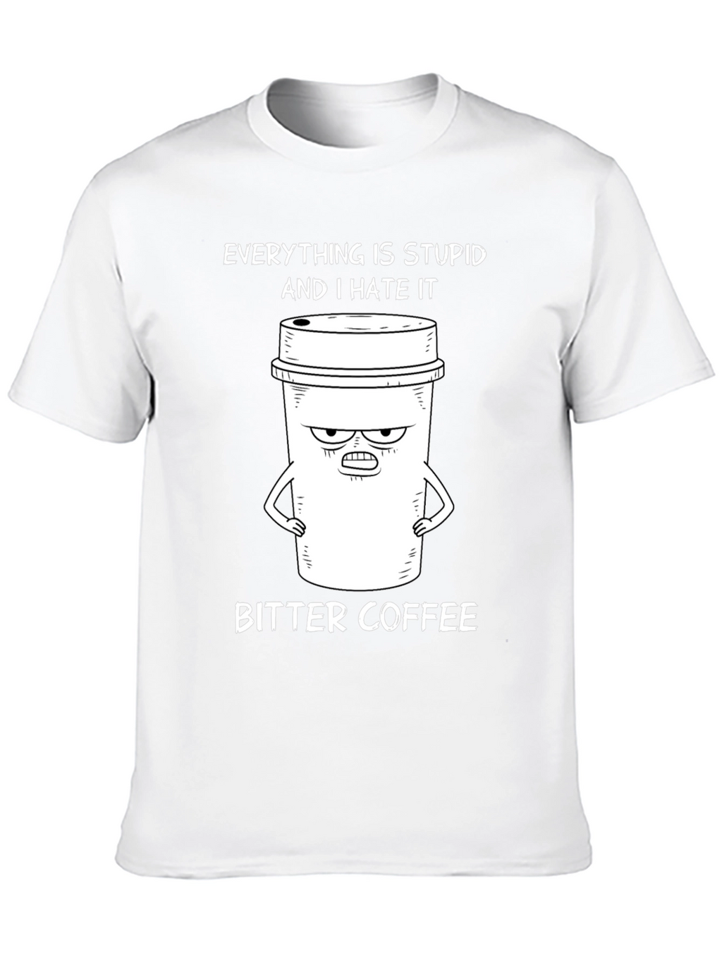 Bitter Coffee Graphic T-Shirt