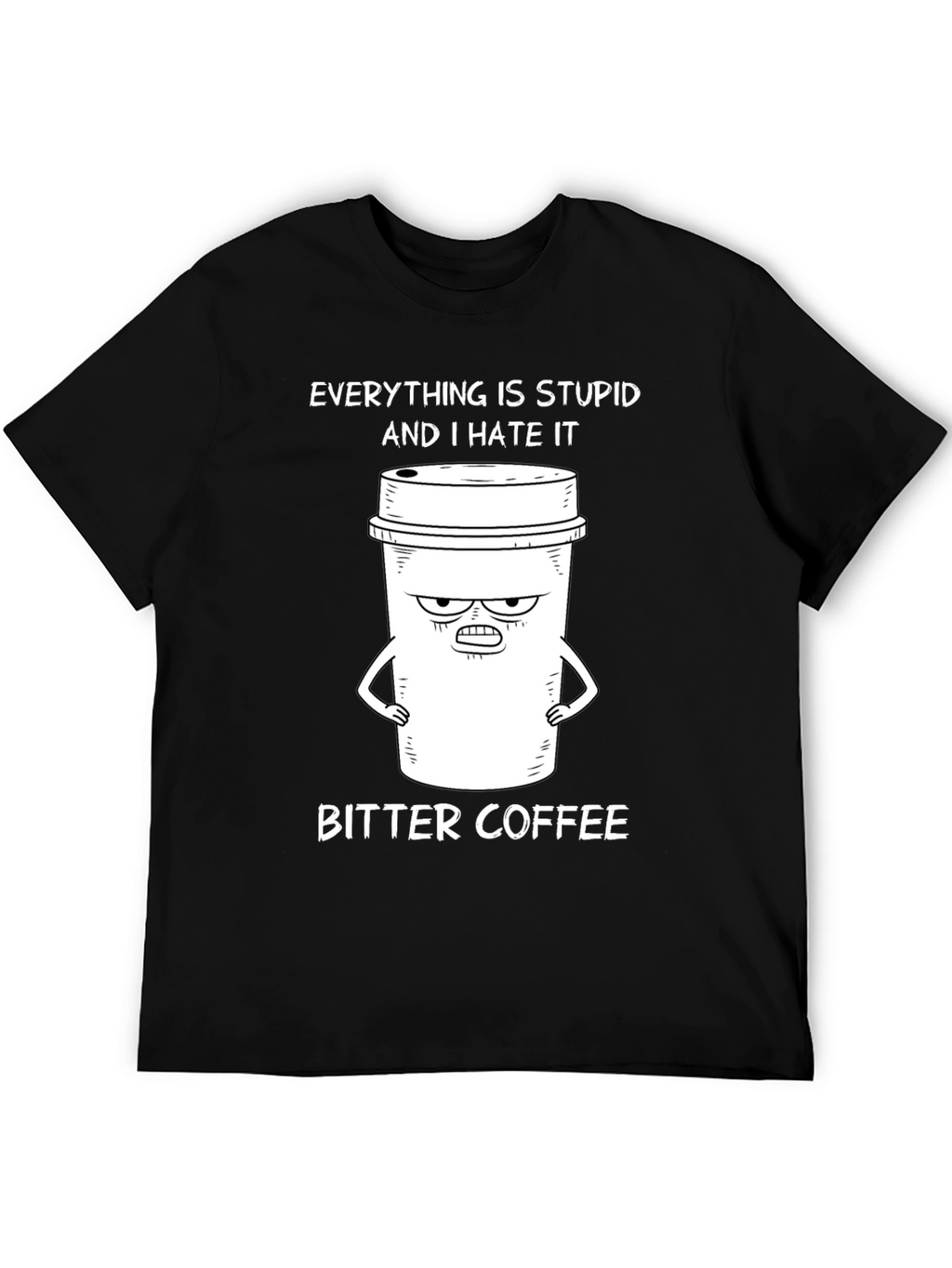 Bitter Coffee Graphic T-Shirt