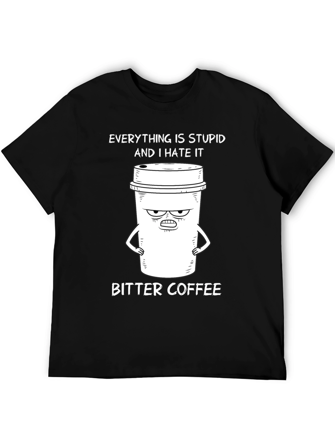Bitter Coffee Graphic T-Shirt