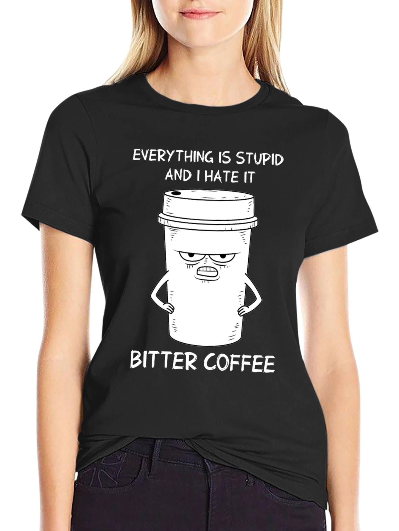 Bitter Coffee Graphic T-Shirt