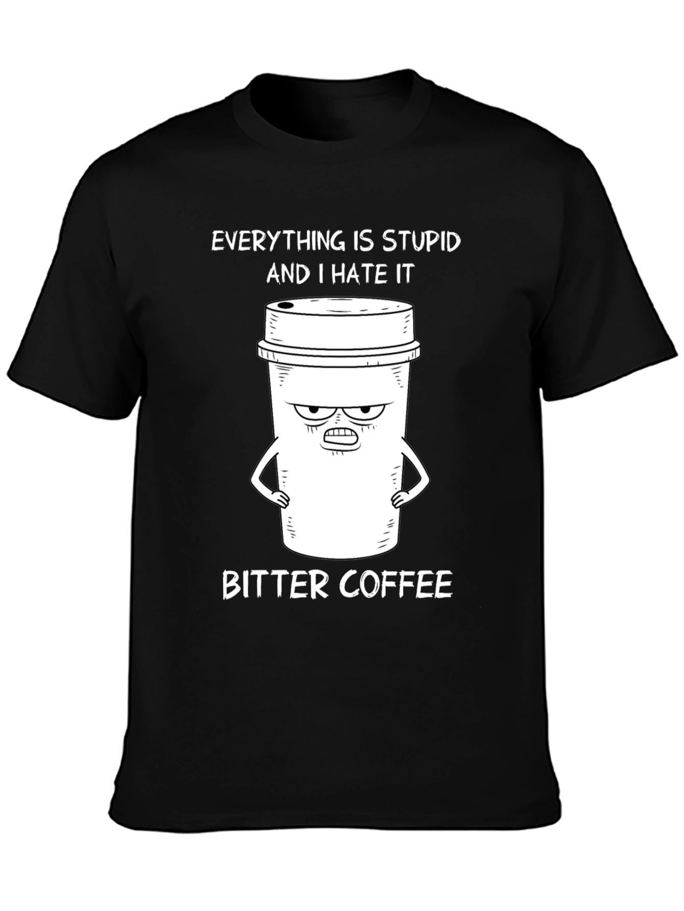 Bitter Coffee Graphic T-Shirt