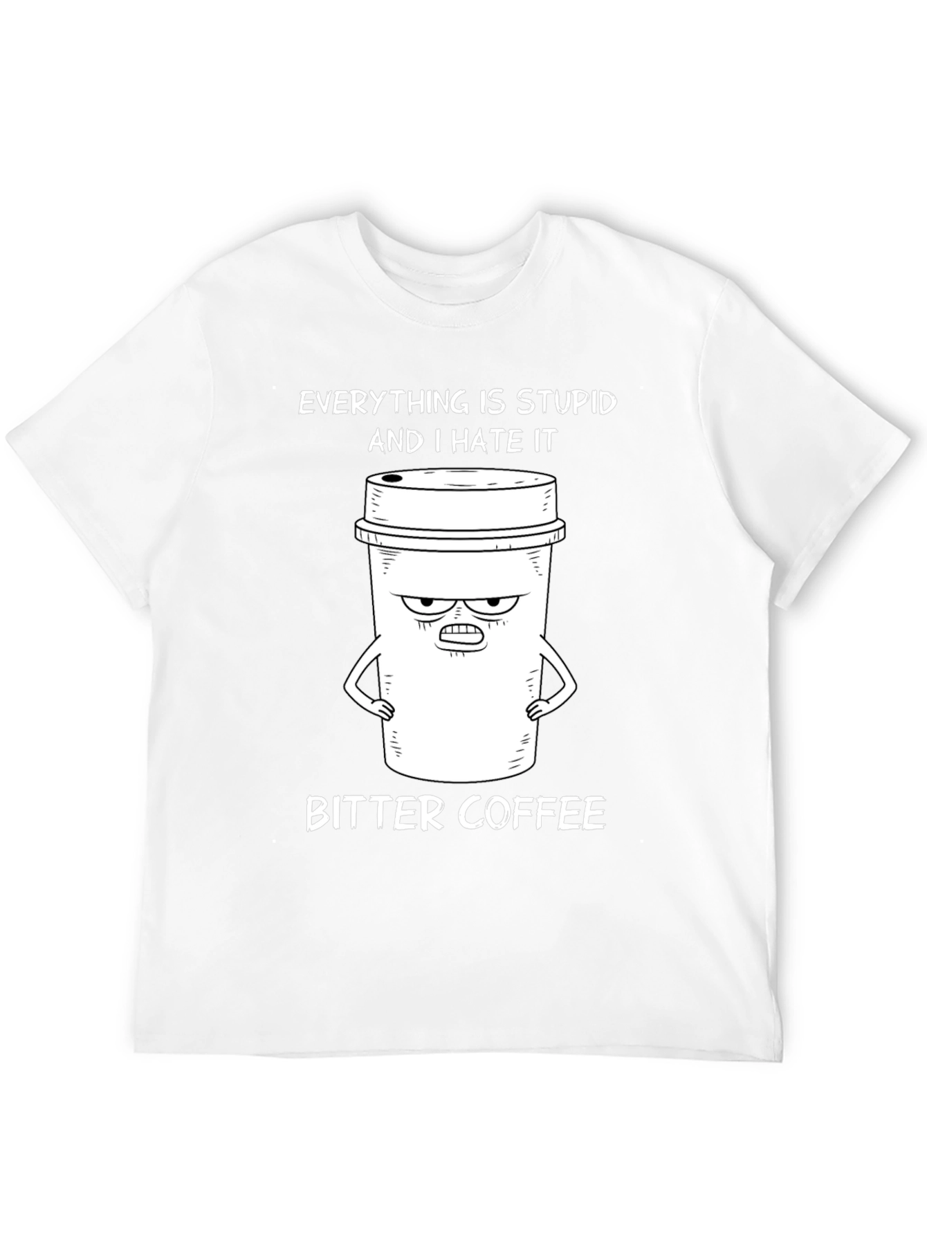 Bitter Coffee Graphic T-Shirt