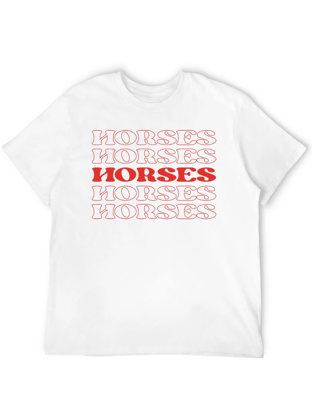 Retro Horses Graphic T-Shirt - Bold & Stylish