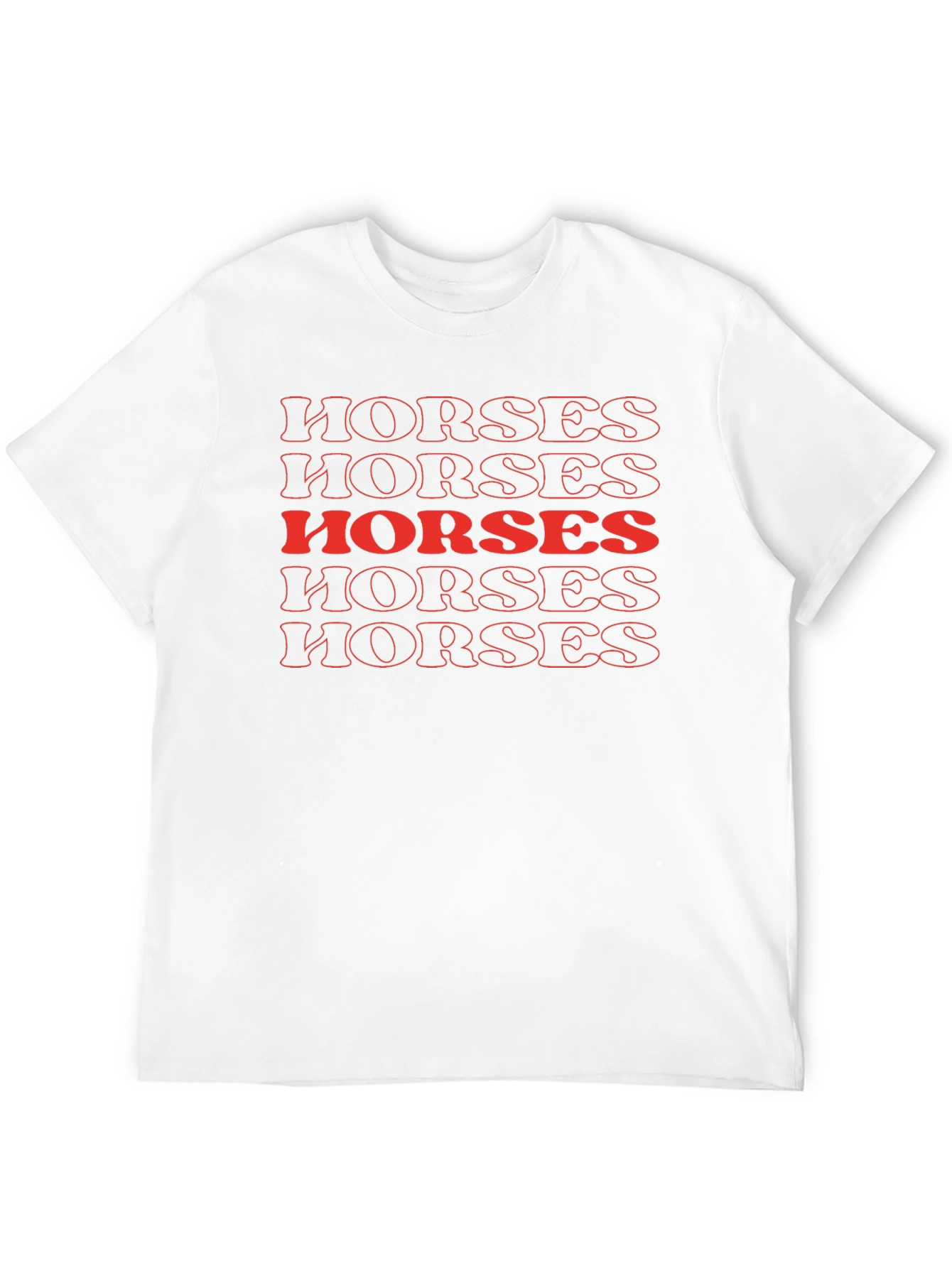 Retro Horses Graphic T-Shirt - Bold & Stylish