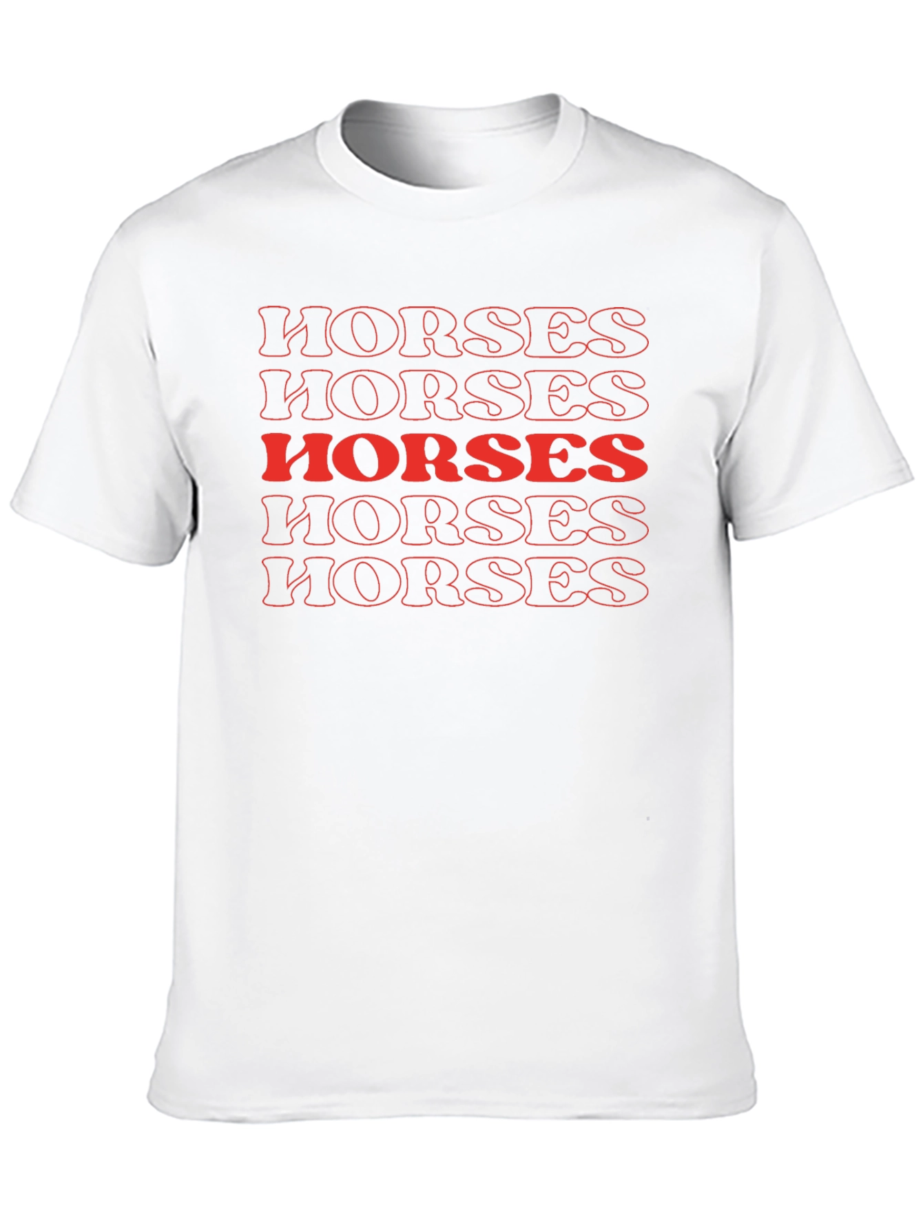 Retro Horses Graphic T-Shirt - Bold & Stylish
