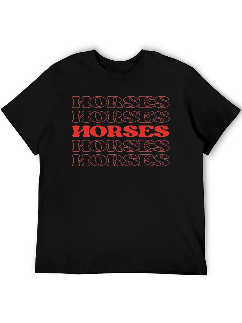 Retro Horses Graphic T-Shirt - Bold & Stylish