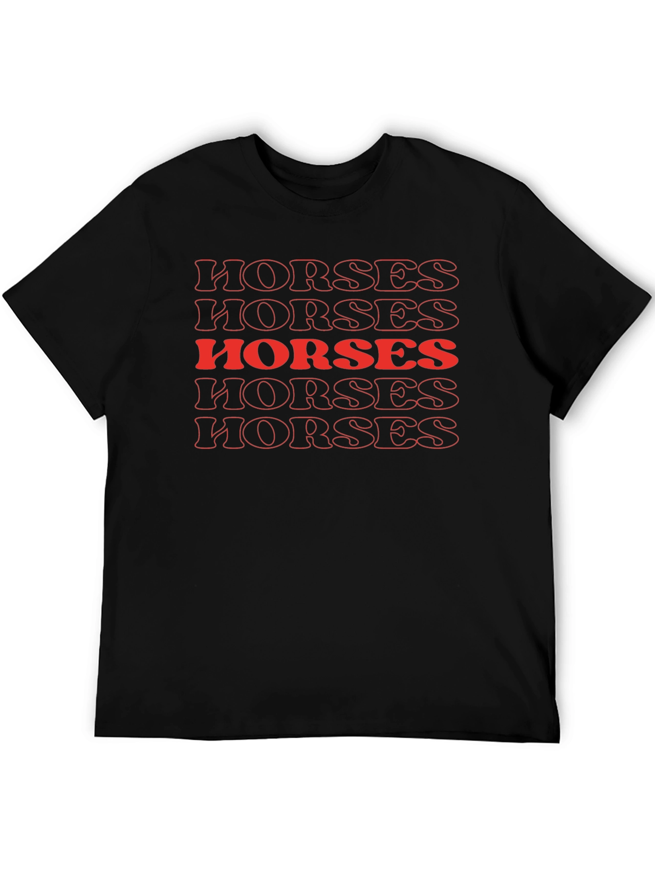 Retro Horses Graphic T-Shirt - Bold & Stylish