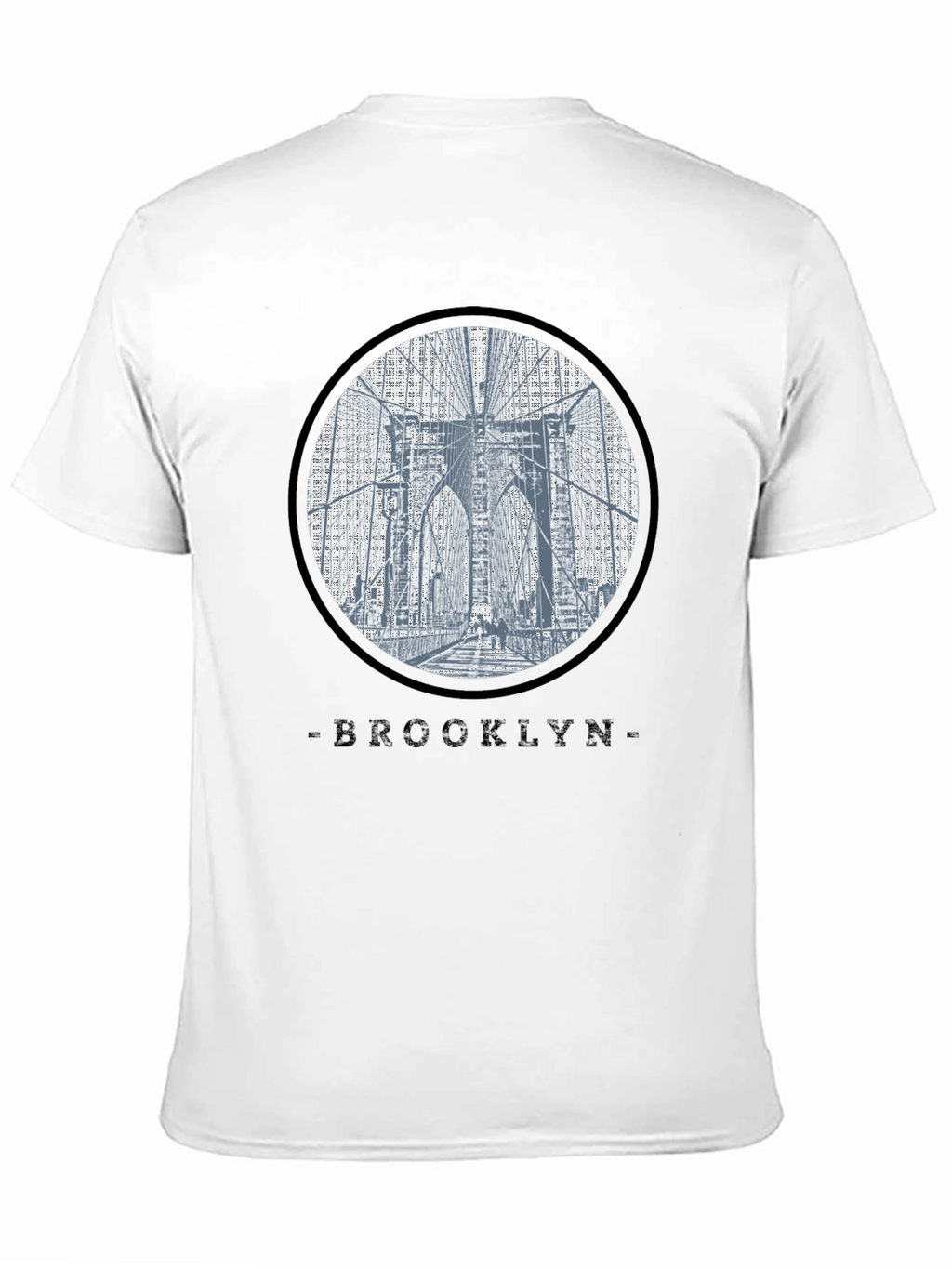 Brooklyn Bridge Graphic Black T-Shirt