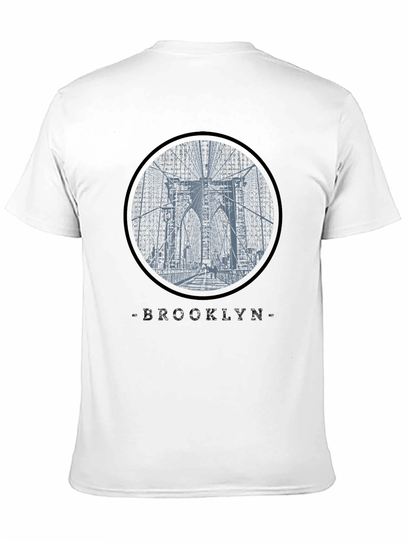 Brooklyn Bridge Graphic Black T-Shirt