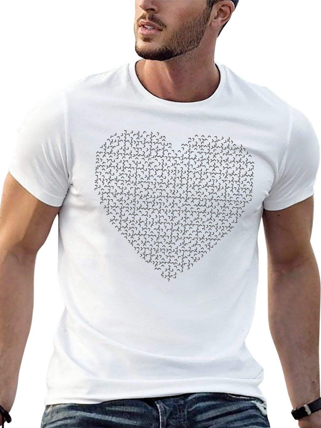 Solid Black Casual Comfort T-Shirt