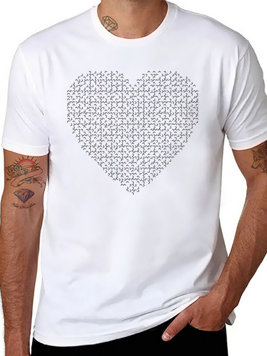 Solid Black Casual Comfort T-Shirt
