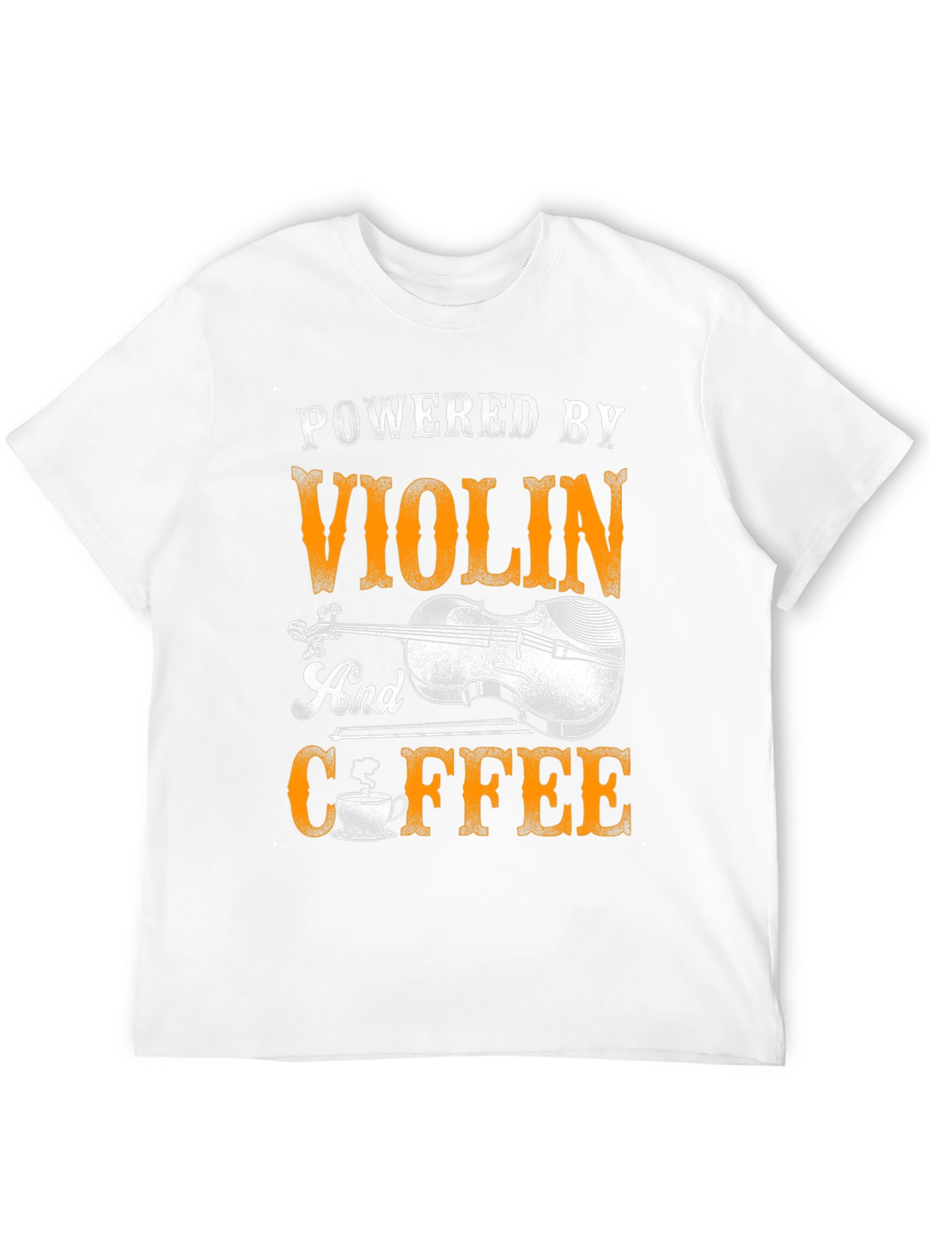 Powered by Violin and Coffee T-Shirt