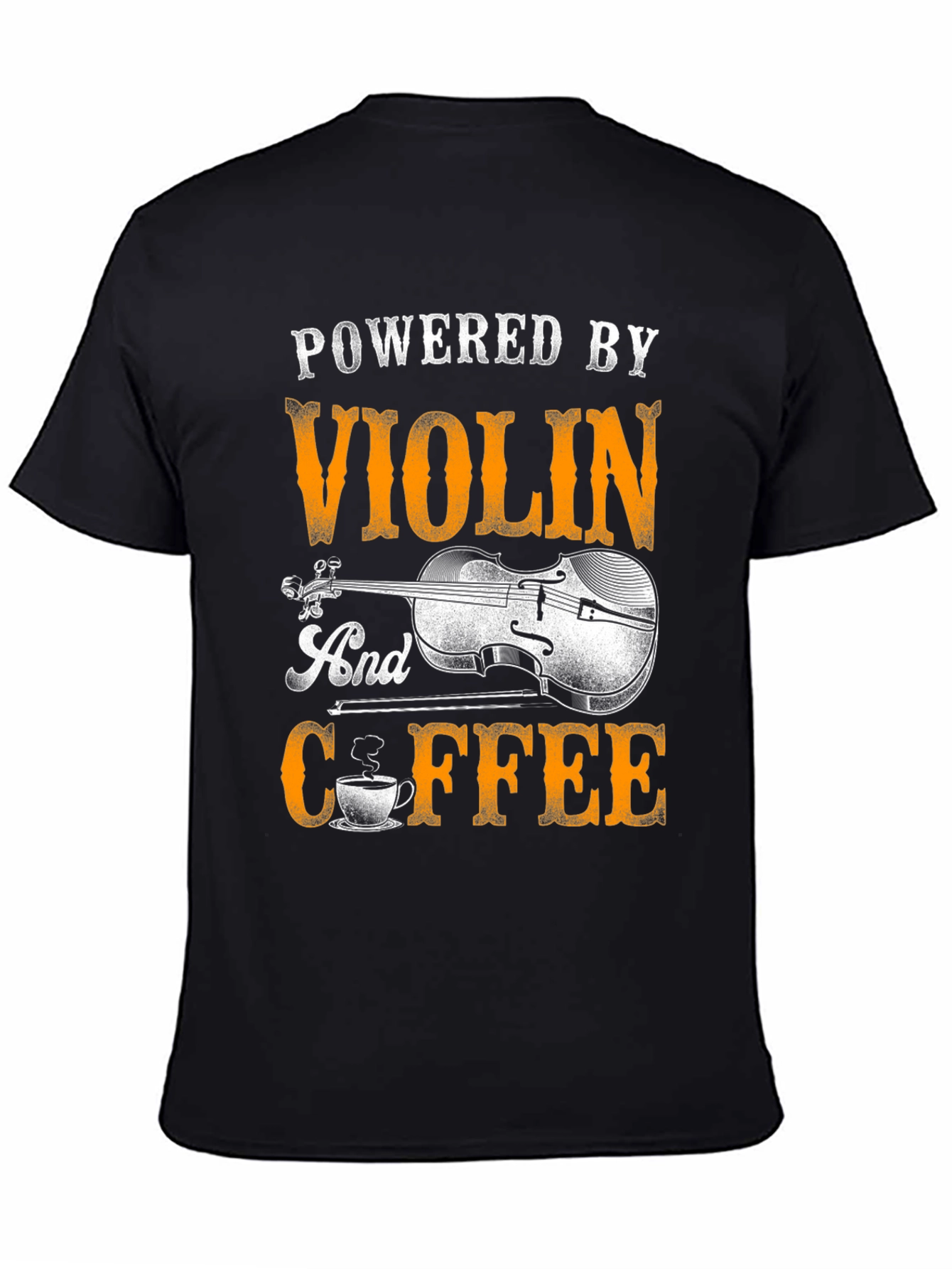 Powered by Violin and Coffee T-Shirt