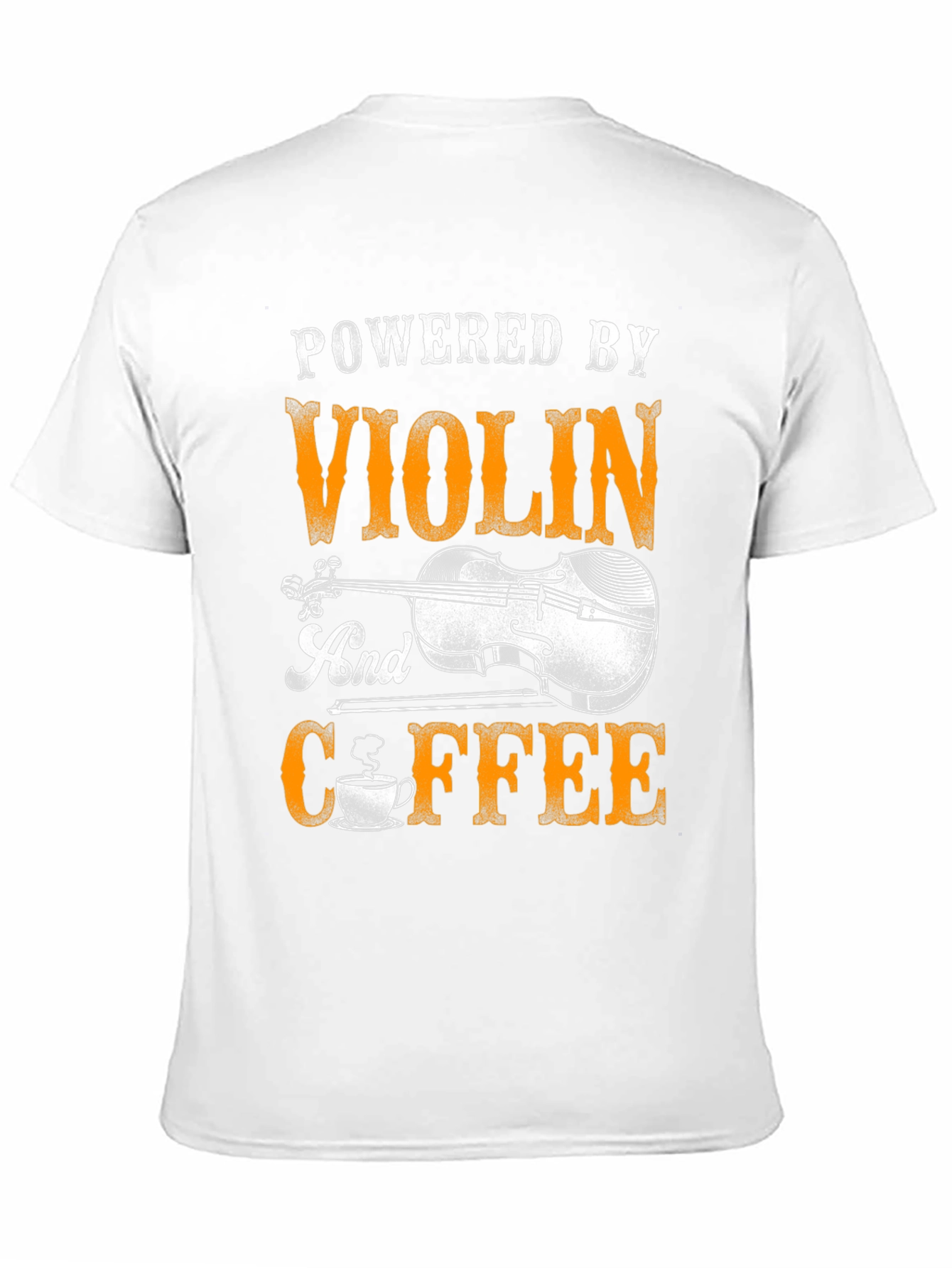 Powered by Violin and Coffee T-Shirt
