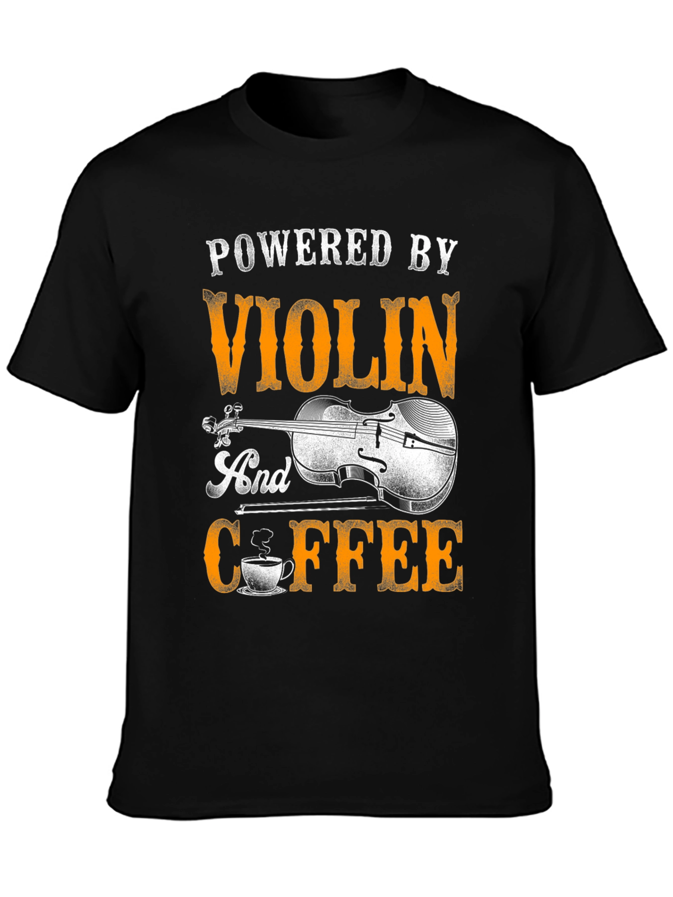 Powered by Violin and Coffee T-Shirt