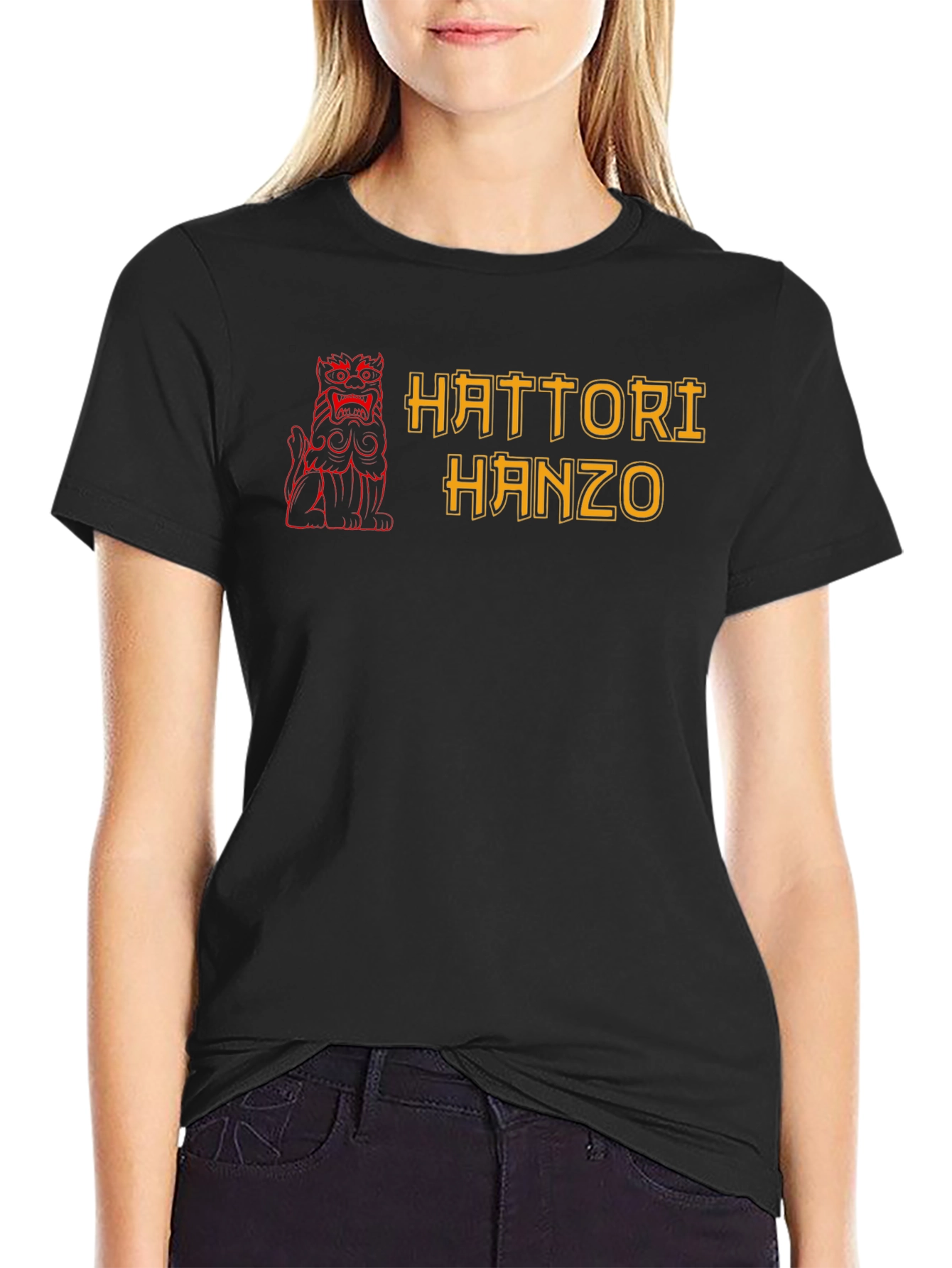 Hattori Hanzo Graphic Tee - Ninja Sword T-Shirt