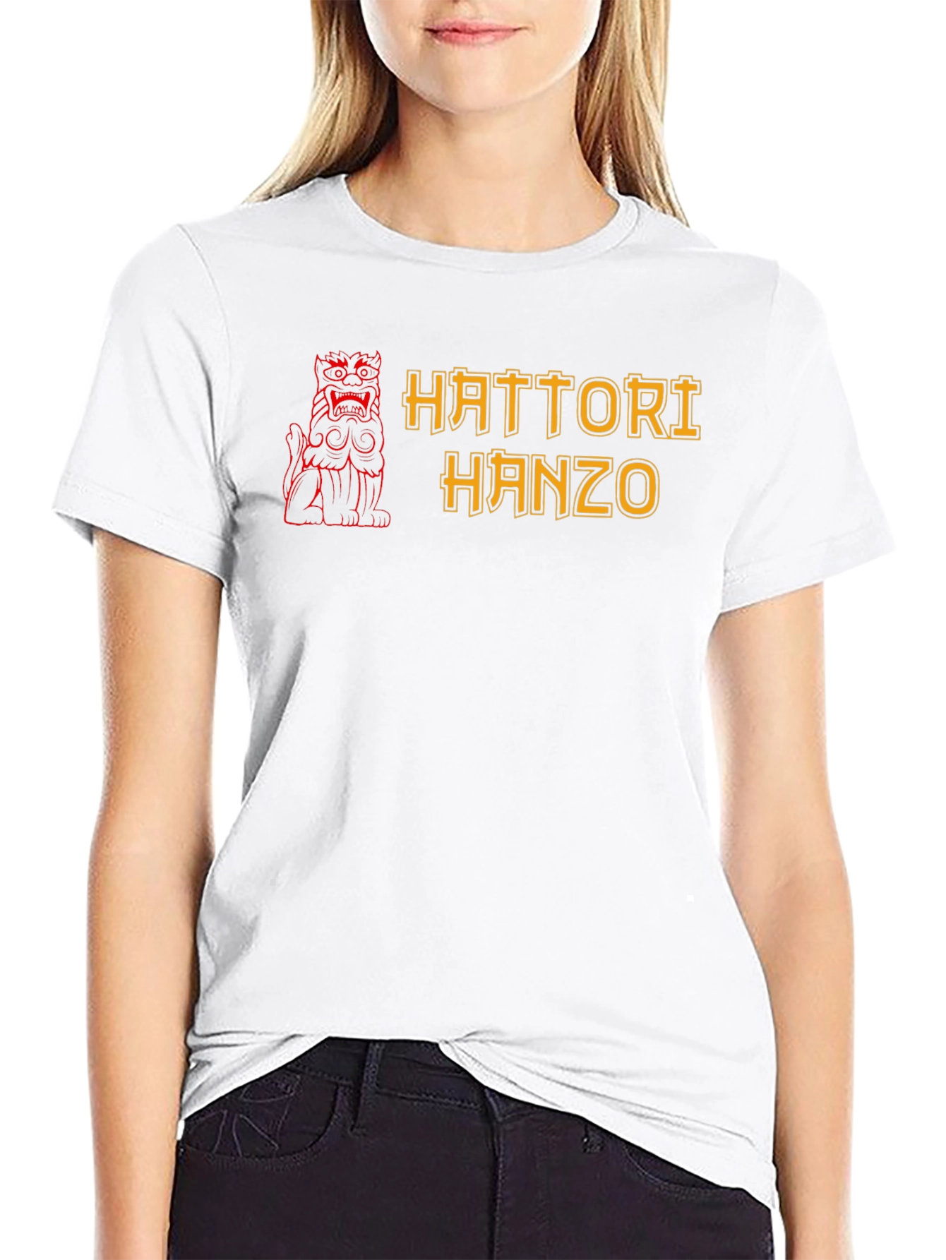 Hattori Hanzo Graphic Tee - Ninja Sword T-Shirt