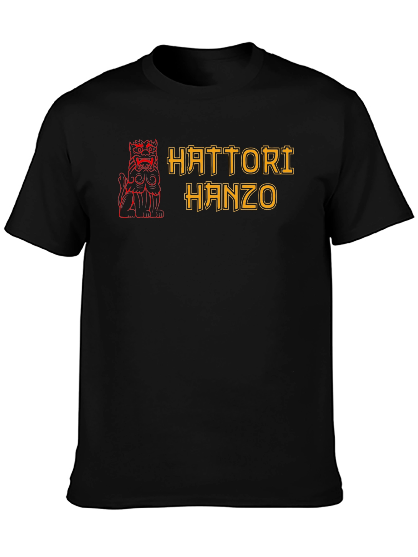 Hattori Hanzo Graphic Tee - Ninja Sword T-Shirt