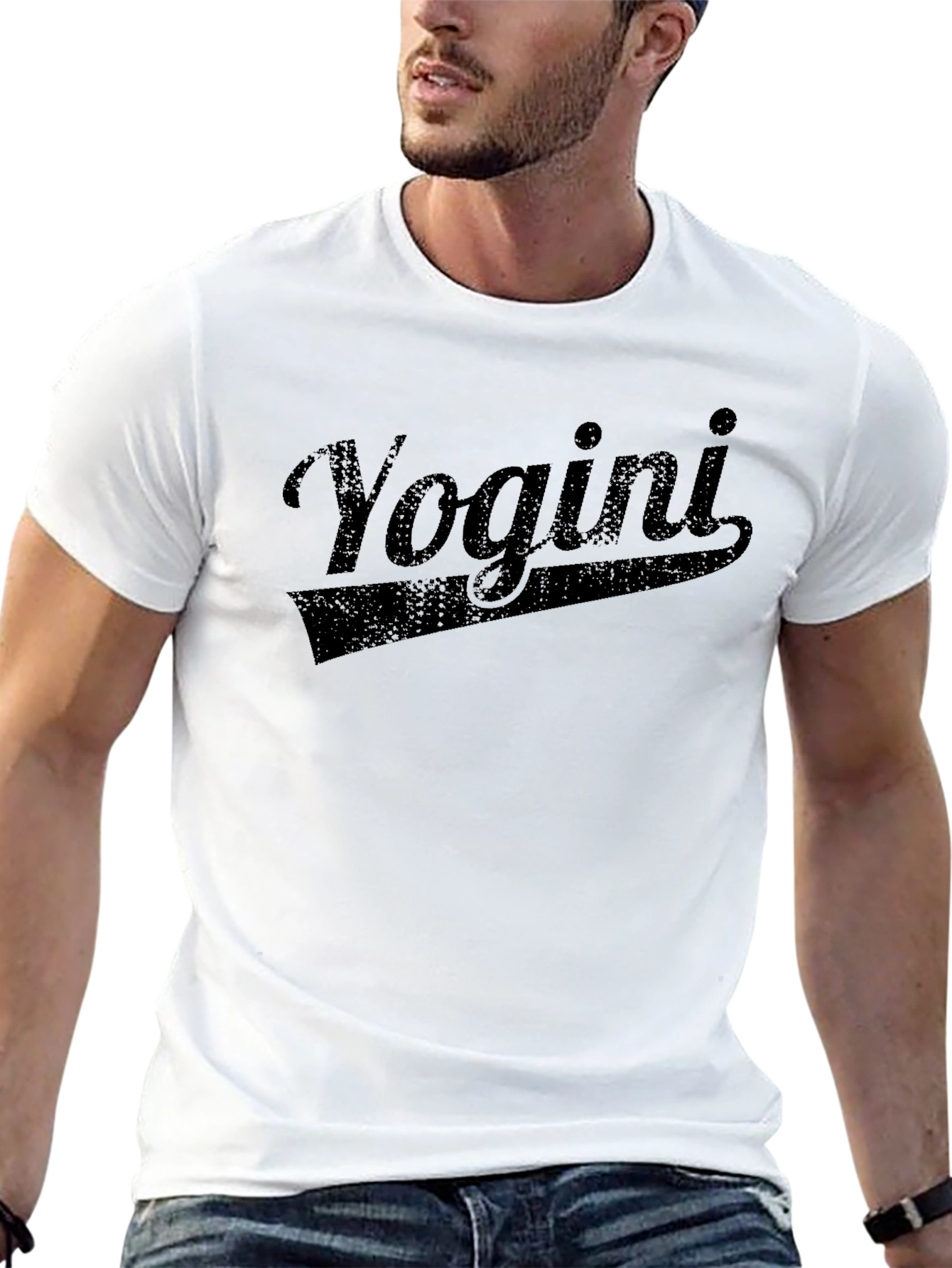 Yogini Black T-Shirt Casual Wear
