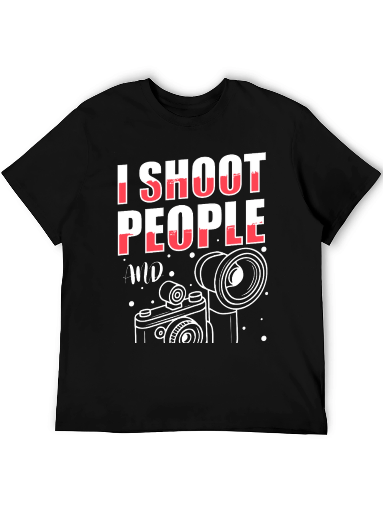 I Shoot People T-Shirt - Photography Humor Tee