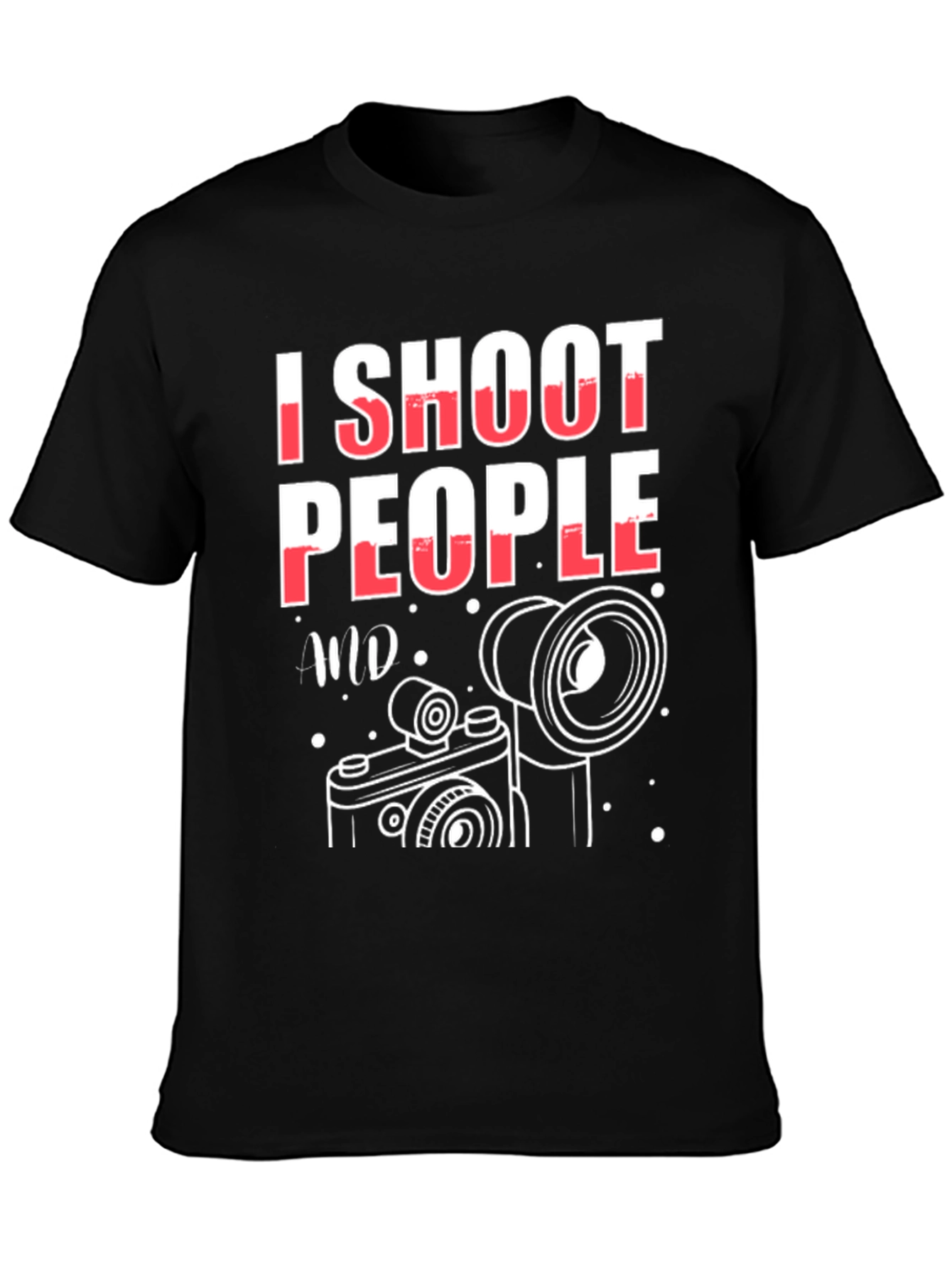 I Shoot People T-Shirt - Photography Humor Tee
