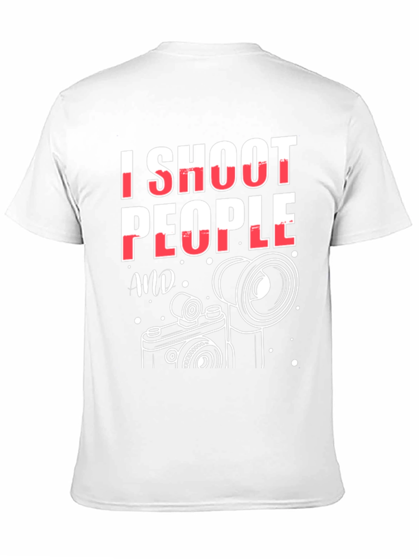I Shoot People T-Shirt - Photography Humor Tee