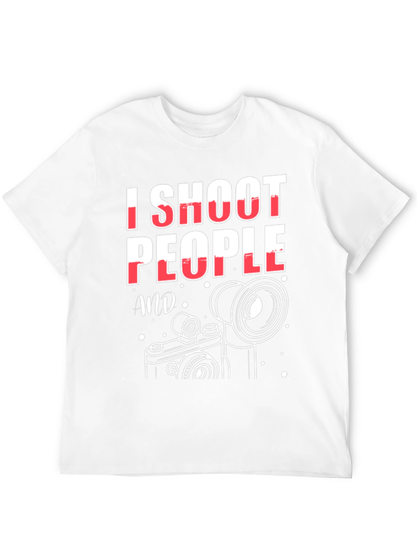 I Shoot People T-Shirt - Photography Humor Tee