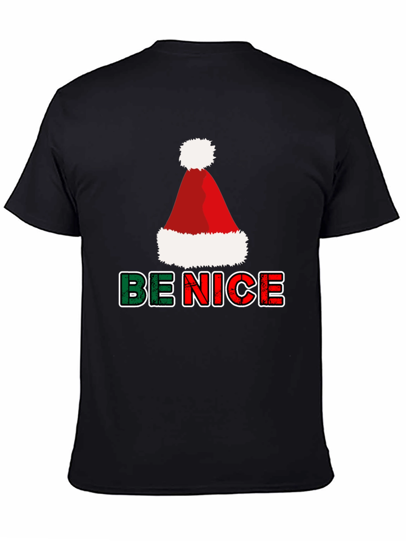 Be Nice Christmas T-Shirt - Holiday Festive Top