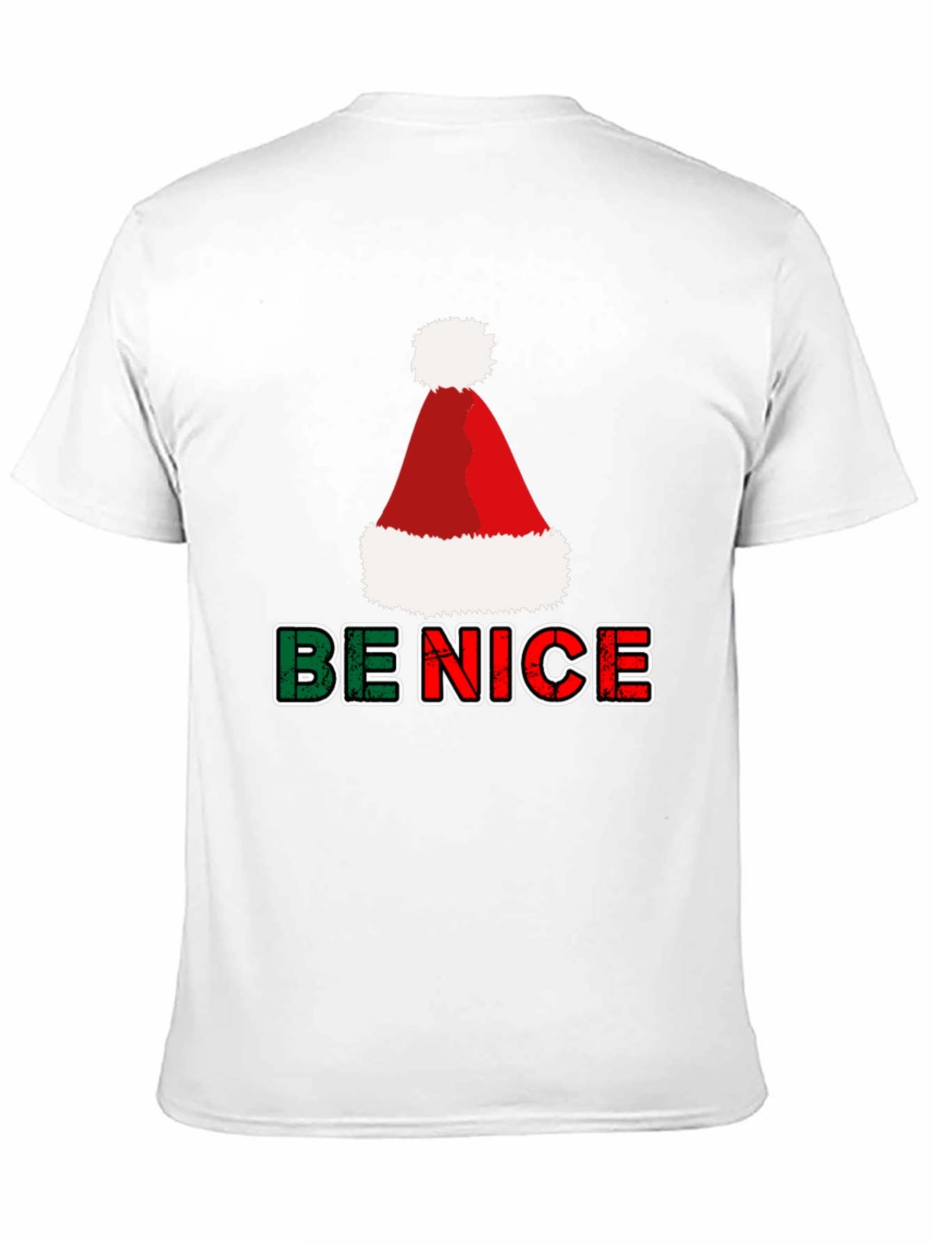 Be Nice Christmas T-Shirt - Holiday Festive Top
