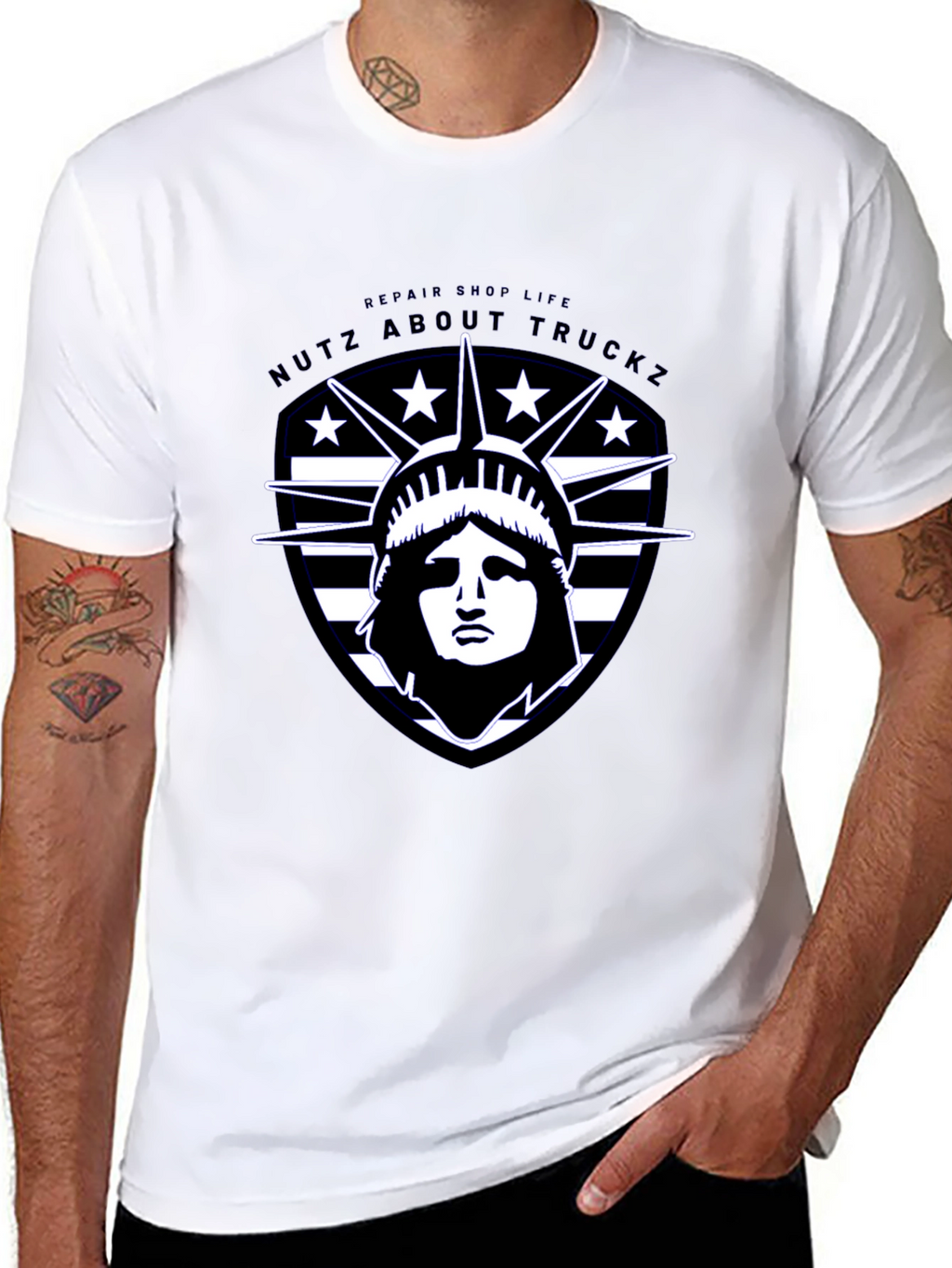 Nutz About Truckz Liberty T-Shirt