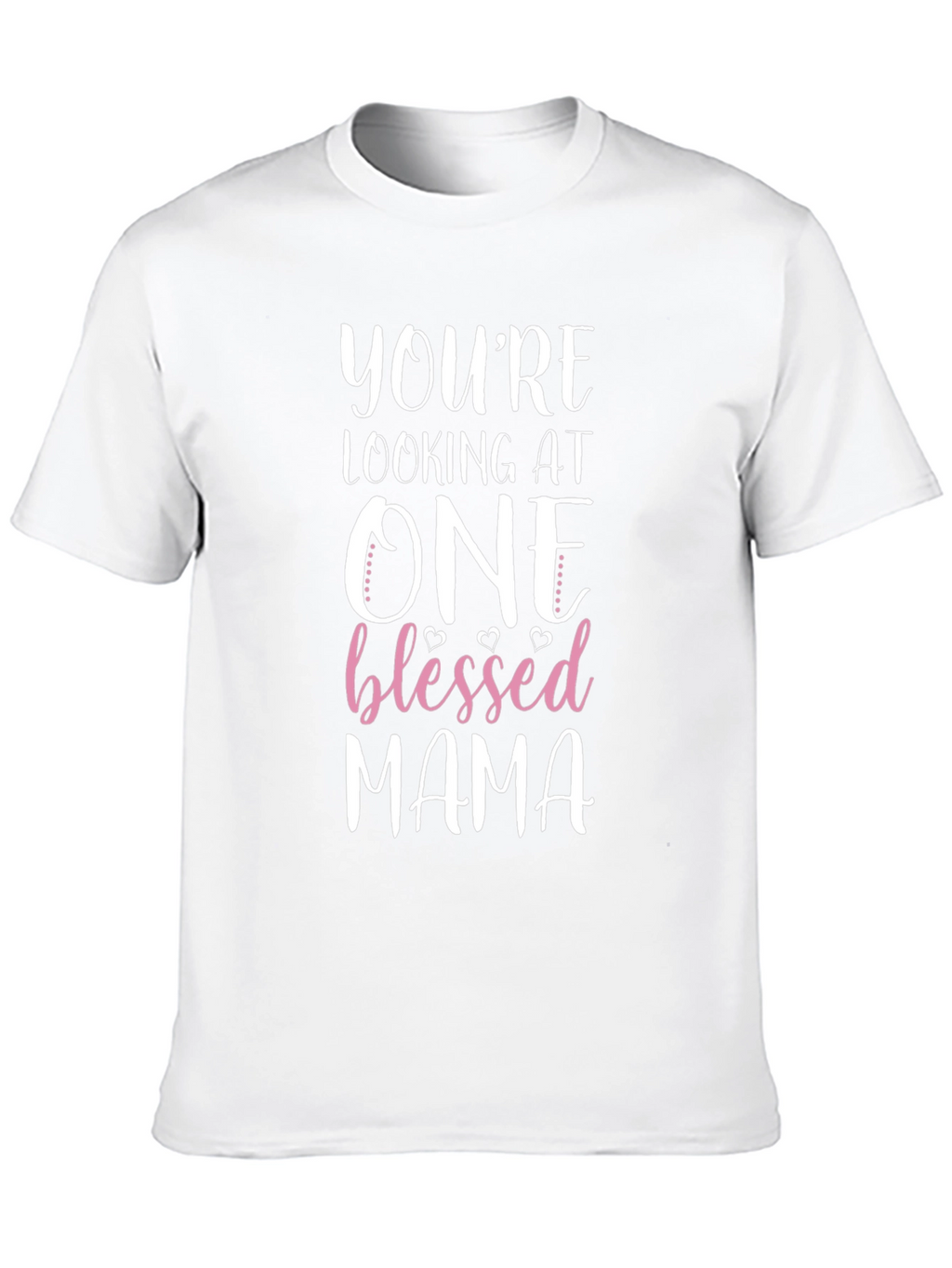 Blessed Mama Graphic T-Shirt