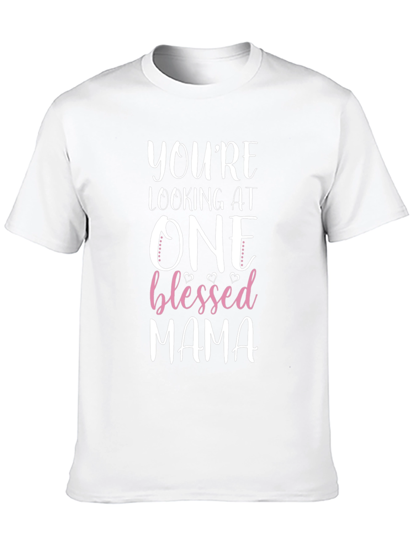 Blessed Mama Graphic T-Shirt