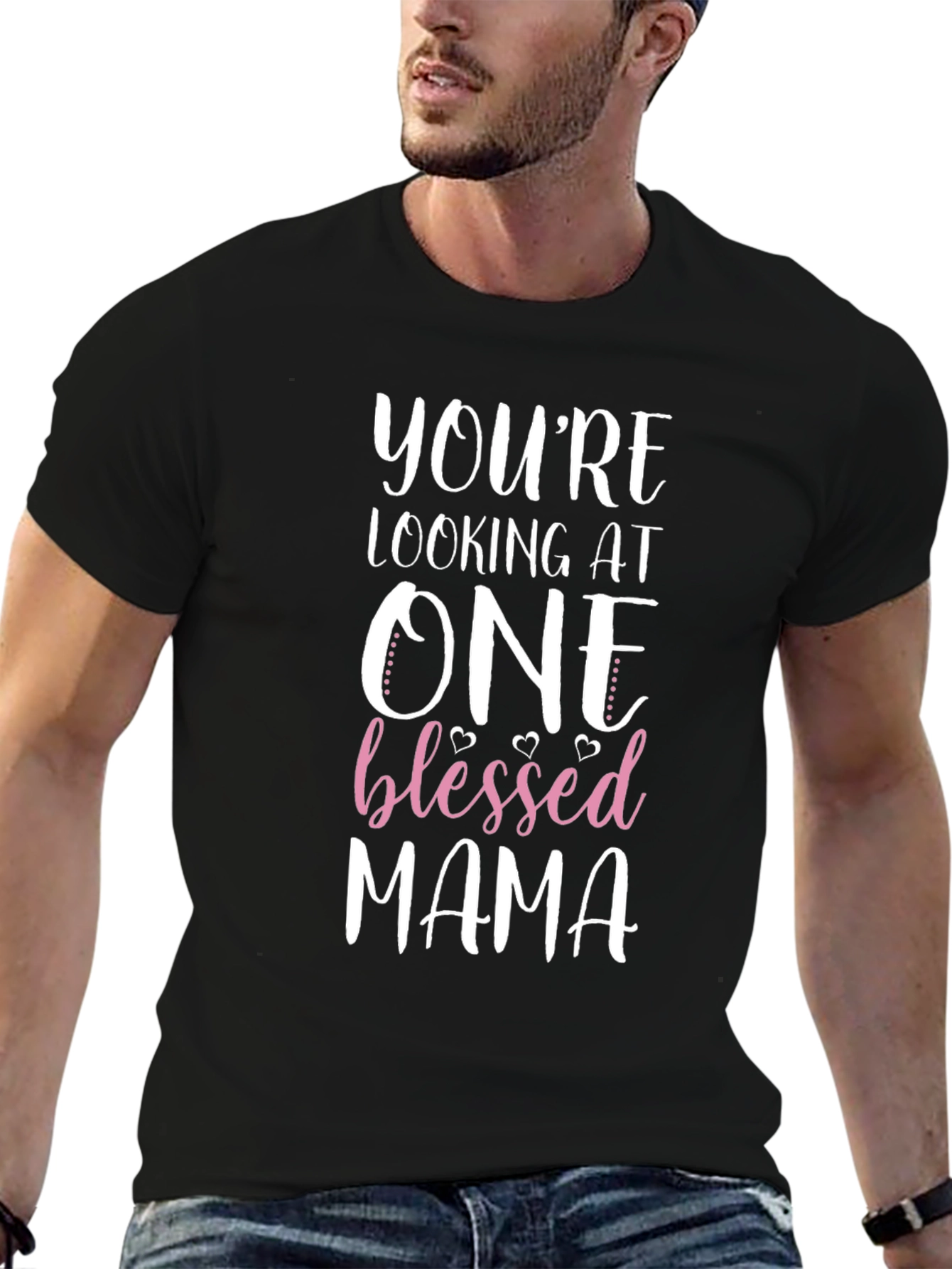 Blessed Mama Graphic T-Shirt