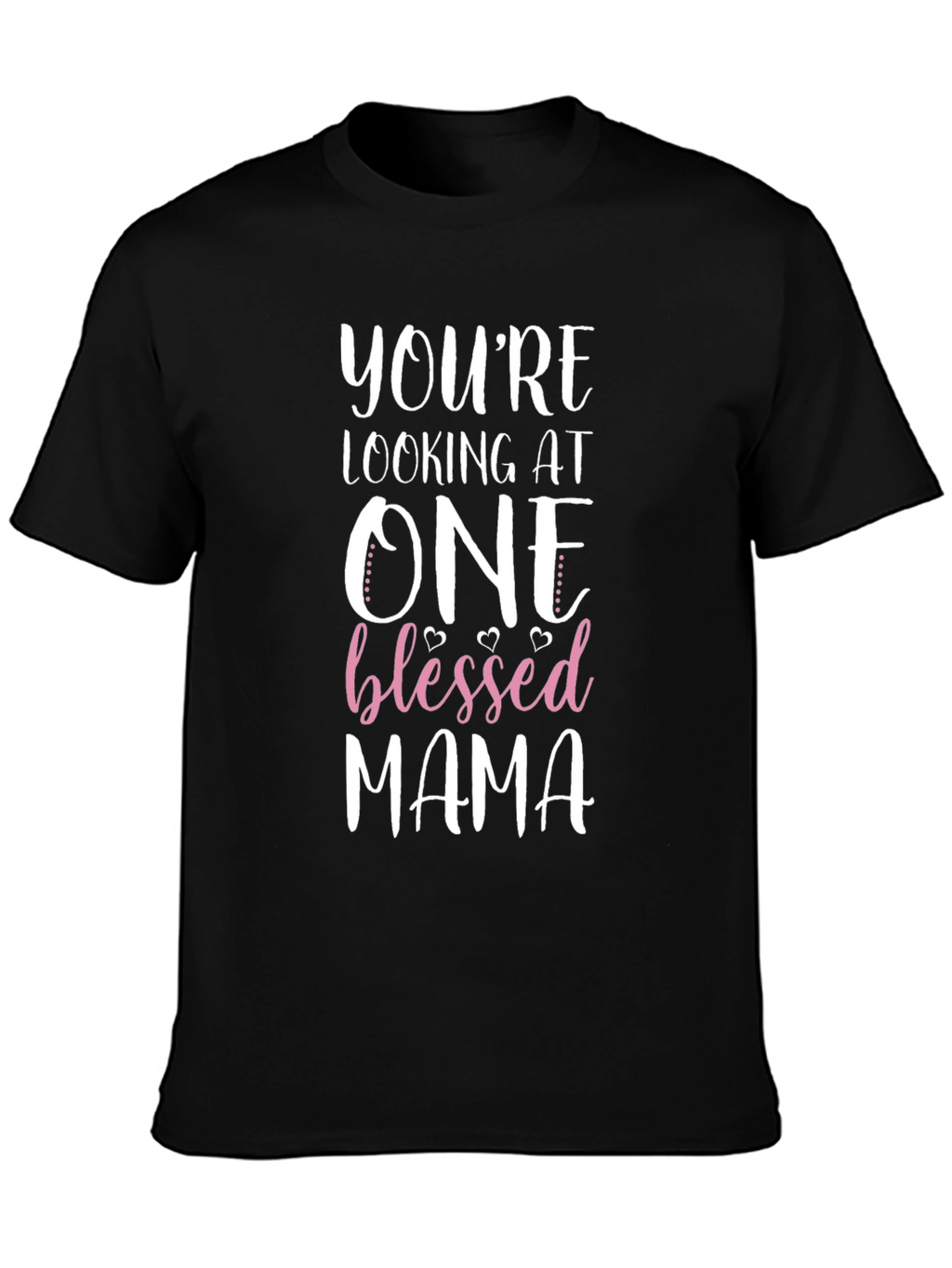 Blessed Mama Graphic T-Shirt