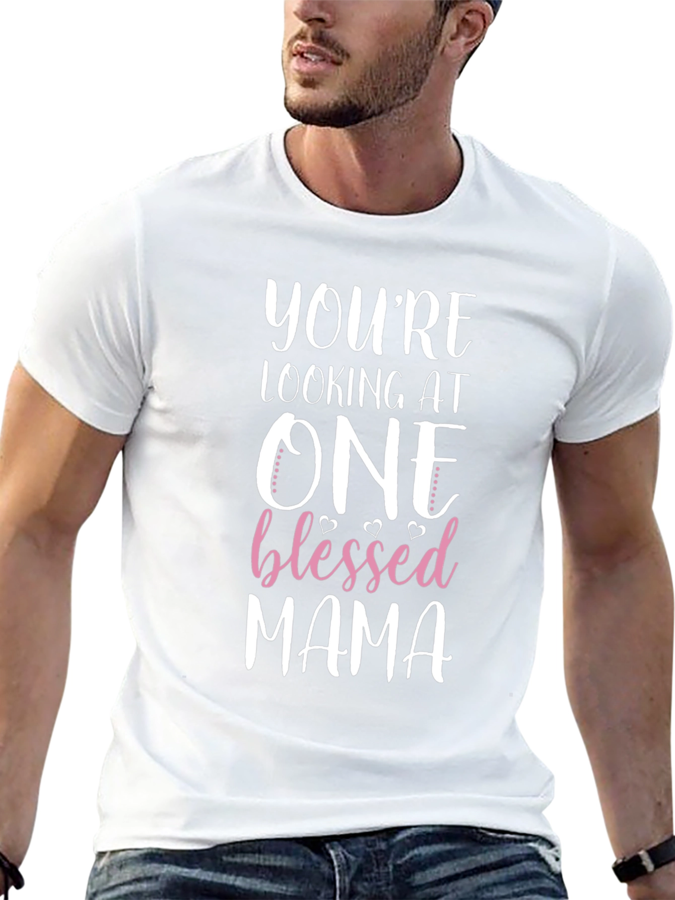 Blessed Mama Graphic T-Shirt