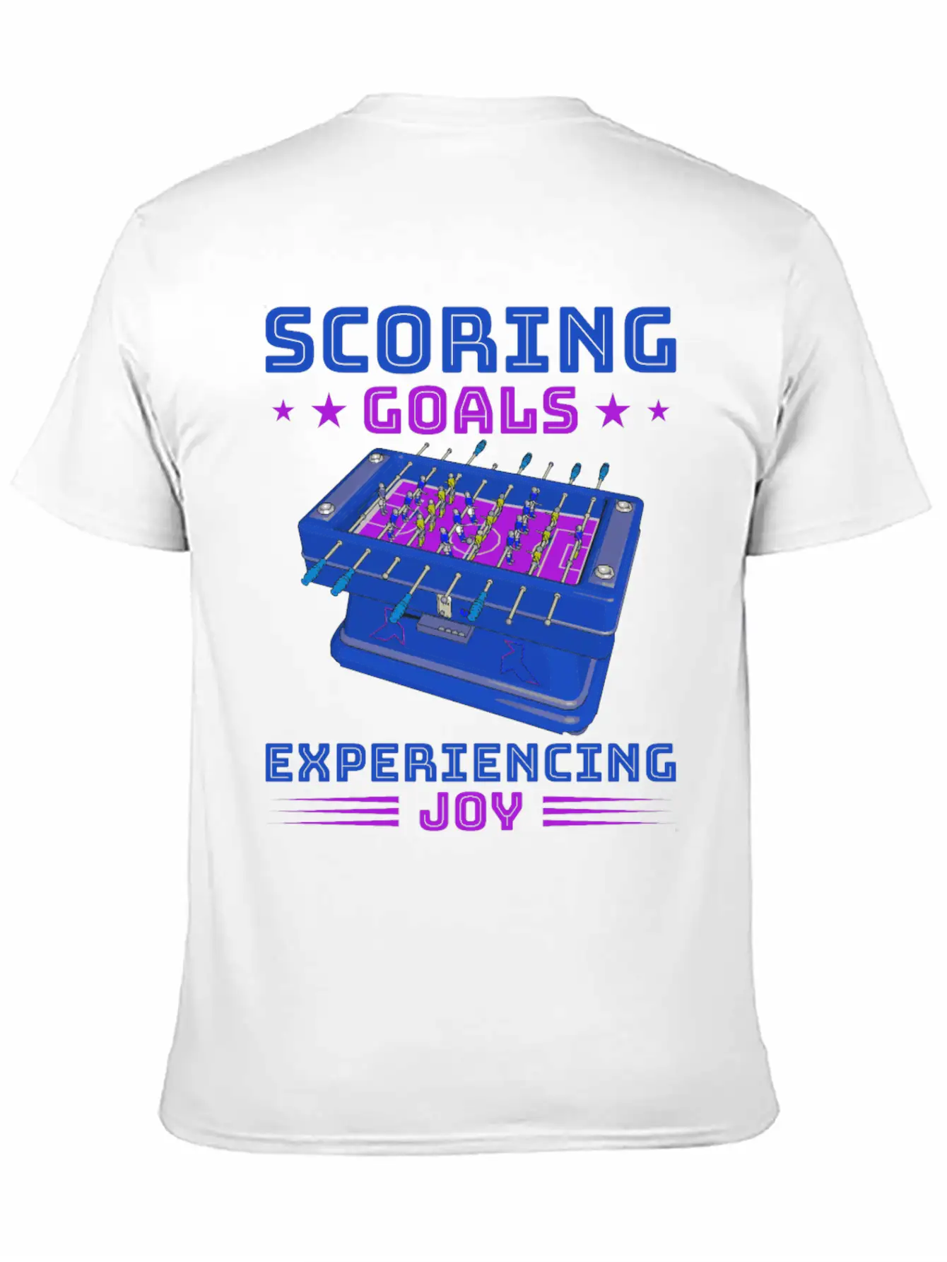 Table Soccer Fan Gift Outfit Table Football Breathable Soft Cotton T-Shirt – Timeless Casual Look