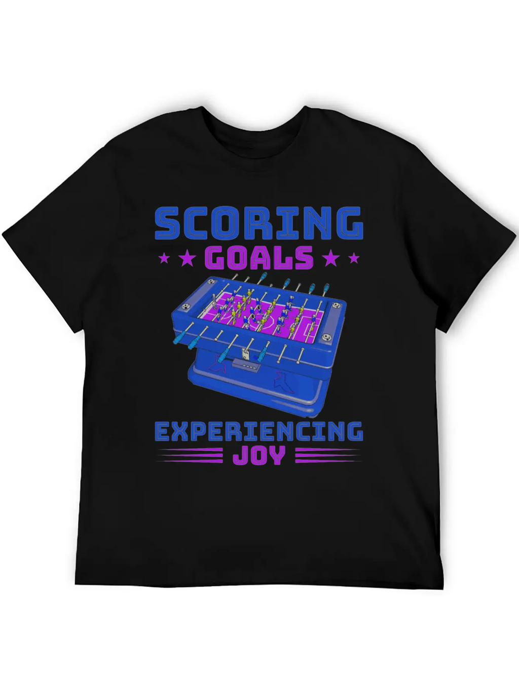 Table Soccer Fan Gift Outfit Table Football Breathable Soft Cotton T-Shirt – Timeless Casual Look