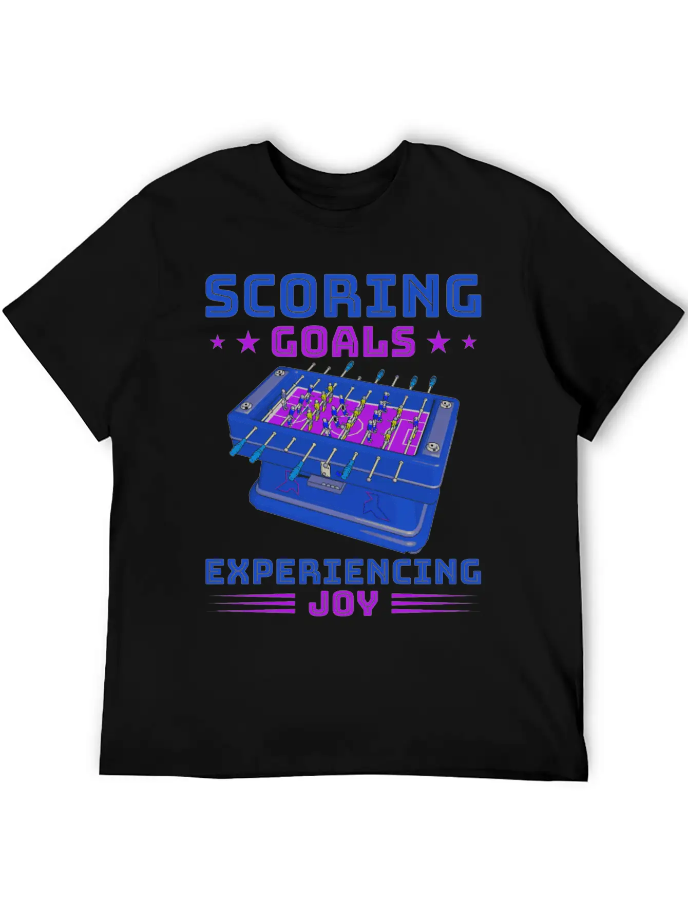 Table Soccer Fan Gift Outfit Table Football Breathable Soft Cotton T-Shirt – Timeless Casual Look