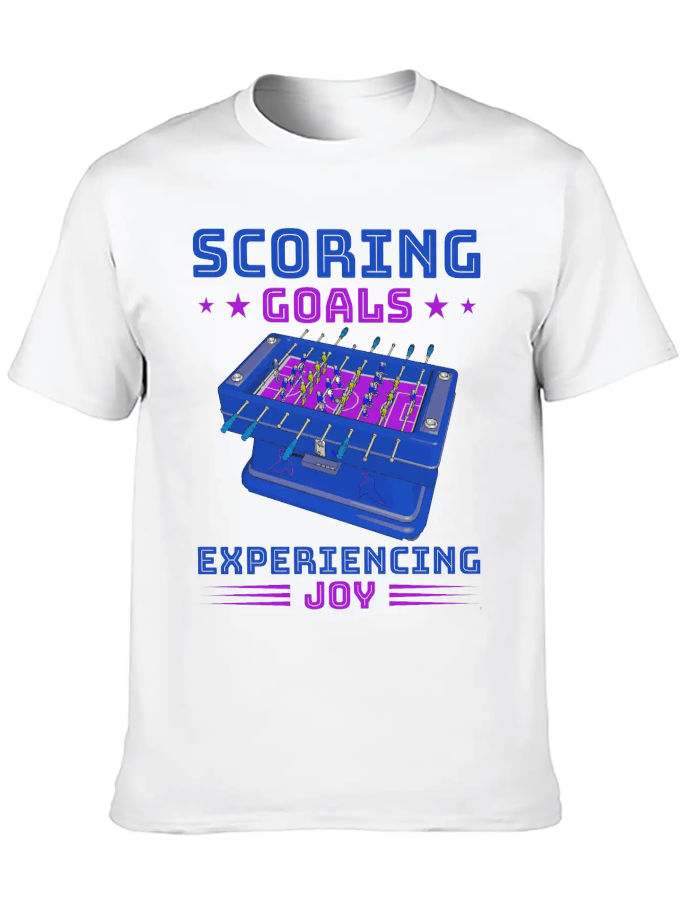 Table Soccer Fan Gift Outfit Table Football Breathable Soft Cotton T-Shirt – Timeless Casual Look