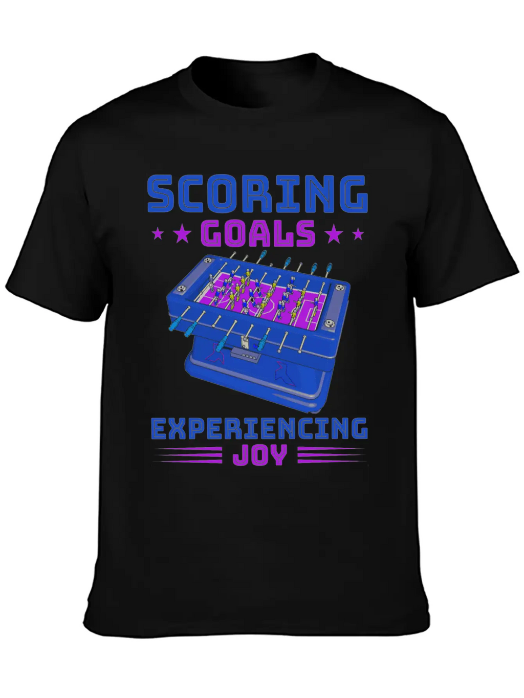 Table Soccer Fan Gift Outfit Table Football Breathable Soft Cotton T-Shirt – Timeless Casual Look