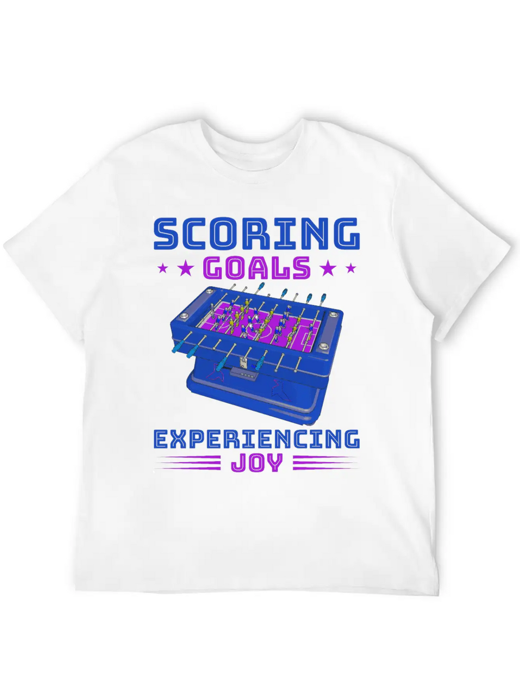 Table Soccer Fan Gift Outfit Table Football Breathable Soft Cotton T-Shirt – Timeless Casual Look