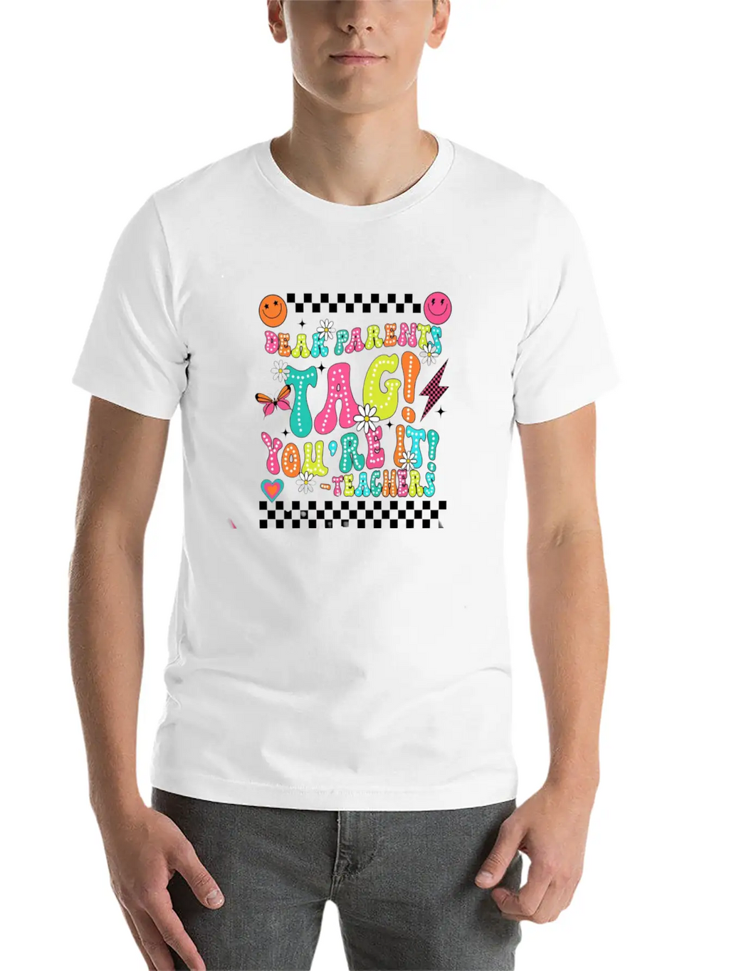 Tag ! YOU R It Teachers Breathable Soft Cotton T-Shirt – Timeless Casual Look