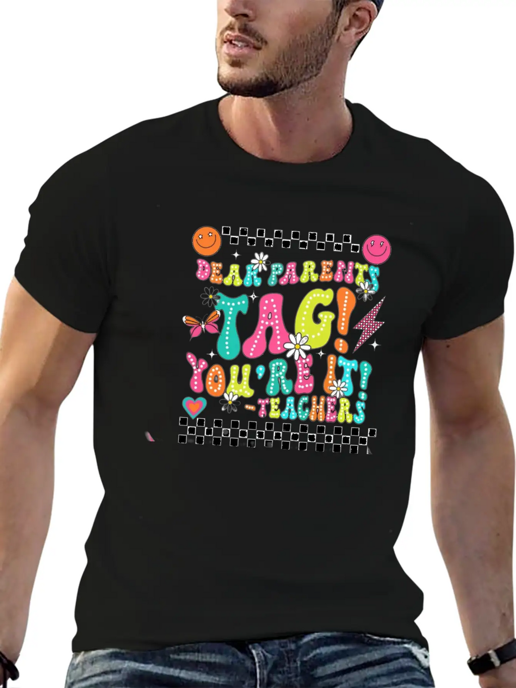 Tag ! YOU R It Teachers Breathable Soft Cotton T-Shirt – Timeless Casual Look