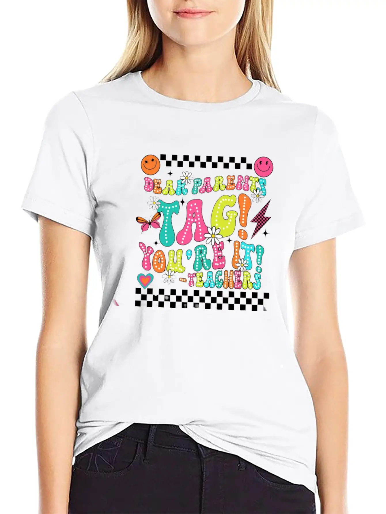 Tag ! YOU R It Teachers Breathable Soft Cotton T-Shirt – Timeless Casual Look