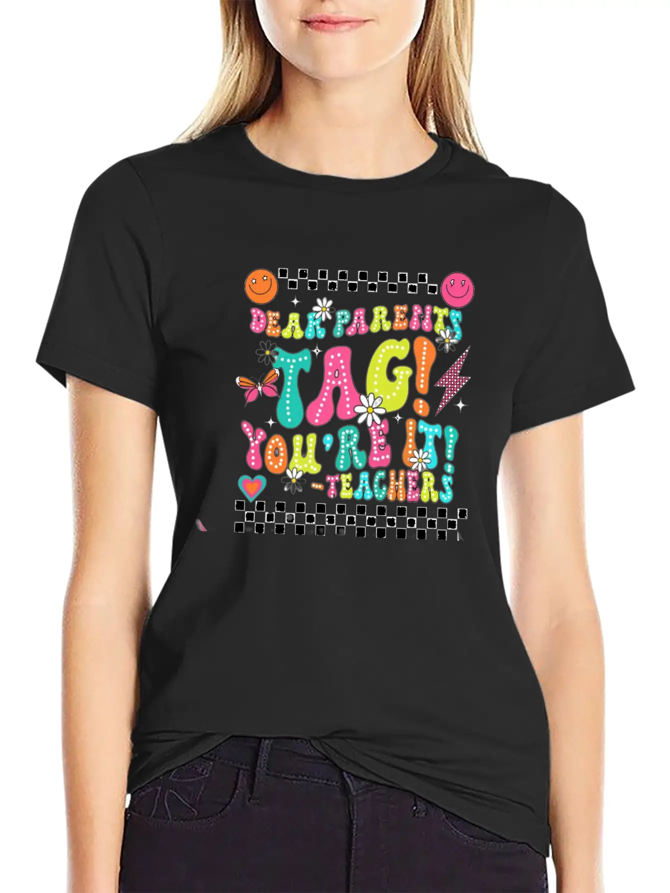 Tag ! YOU R It Teachers Breathable Soft Cotton T-Shirt – Timeless Casual Look