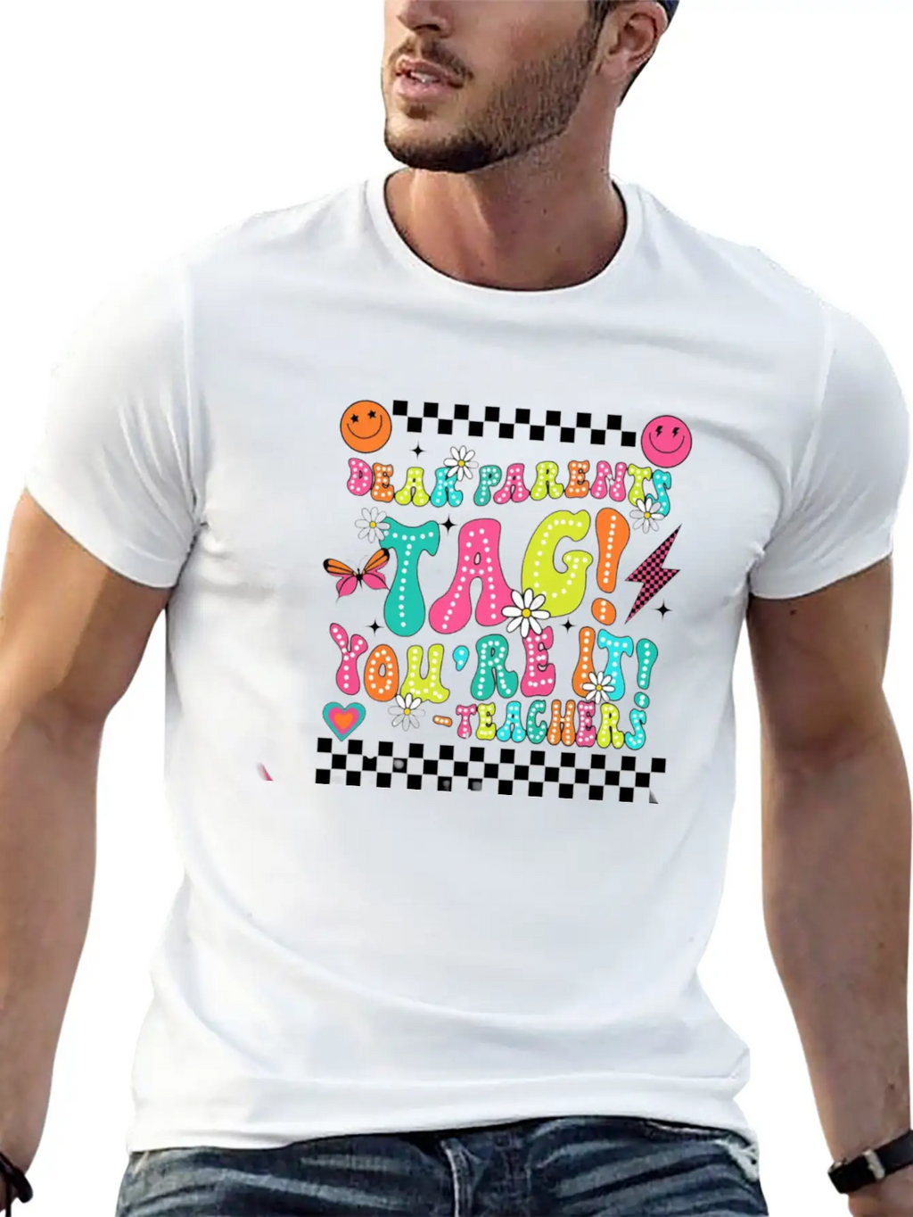 Tag ! YOU R It Teachers Breathable Soft Cotton T-Shirt – Timeless Casual Look