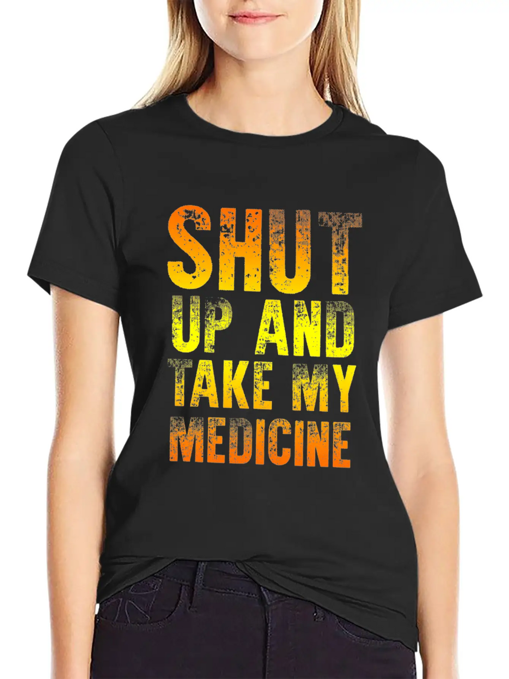 Take My Medicine Unisex Short Sleeve Soft Cotton T-Shirt – Casual Everyday Wear